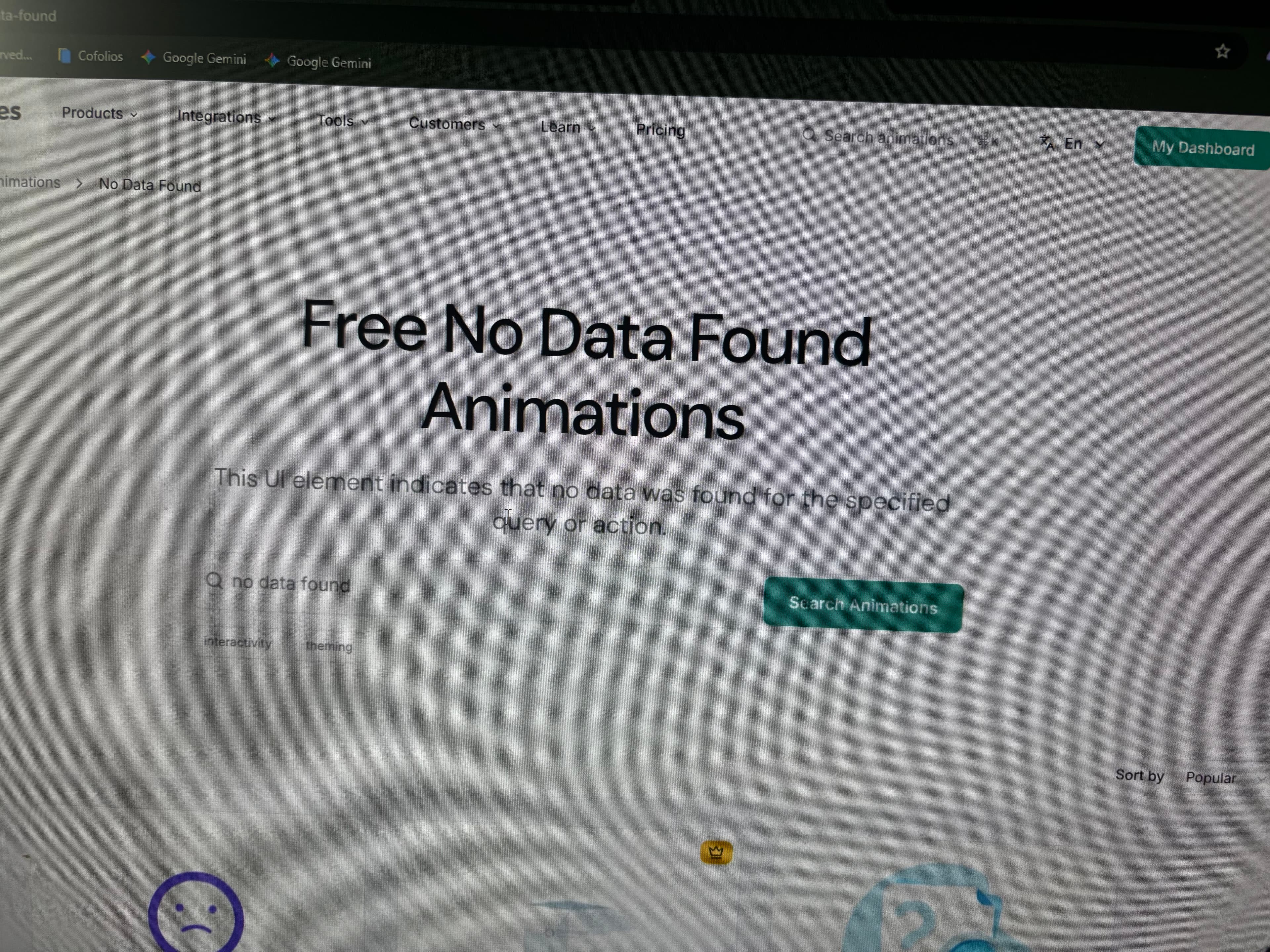 Redesigned account information page with improved user flow
